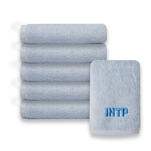 크로커다일 MBTI 퍼스널컬러 호텔수건 220g 코마사 40수, INTP, 6장