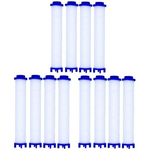 코시나 수압상승 트리플 정수 샤워기 전용 필터, 8개입, 무향
