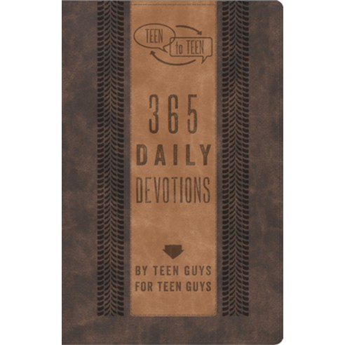 (영문도서) Teen to Teen: 365 Daily Devotions by Teen Guys for Teen Guys Hardcover, B&H Publishing Group, English, 9781433687839