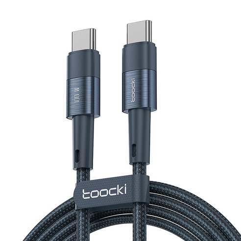 Toocki 투키 CtoC PD 60W 0.25m 1m 2m 3m 초고속 충전케이블, 블루, 1개