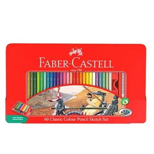 파버카스텔 일반 색연필, 60색, 2개