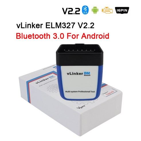 비머 코드 자동차 진단 도구 BMW 비머코드 블루투스 30 OBD2 스캐너 ELM327 V22 vLinker BM 용 수리