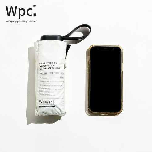 편안함과 스타일을 위한 초경량 WPC 양산 우양산