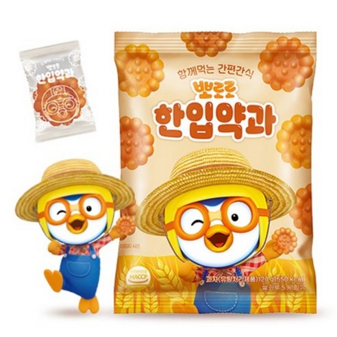 뽀로로 한입약과, 120g, 4개