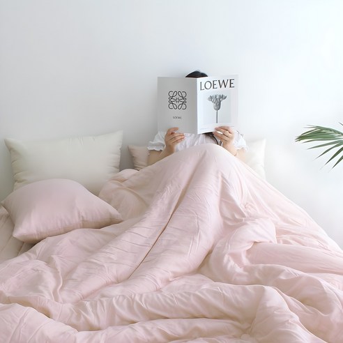 몽그르, 당신의 사계절을 감싸 안을 부드러운 위로: 먼지 없는 모달 100% 차렵이불 모달100이불