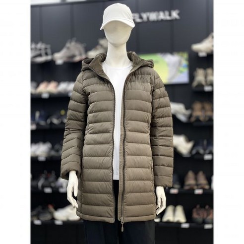 K2 패딩 여성 KWU23590 아웃도어 경량 구스 다운 점퍼 자켓 슈퍼라이트 롱 W 백화점 아울렛 (3841893)