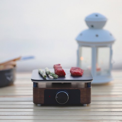 캠핑과 집을 위한 완벽한 구운 음식 경험: 비비앤제이 고기굽는기계