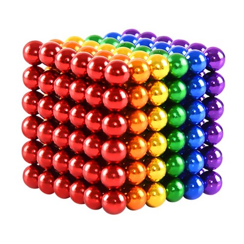 네오큐브 자석볼 5mm 마그네틱볼, 6가지 색상, 1개