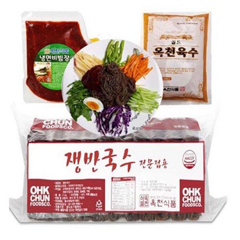 옥천 쟁반국수2kg+비빔장500g+육수5봉/셋트(10인분), 상세페이지 참조, 상세페이지 참조, 상세페이지 참조
