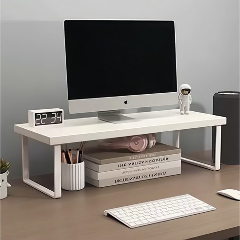 업무 효율과 공간 활용을 극대화하는 모니터 받침대: 나만의 완벽한 데스크테리어를 완성하다 높은모니터받침대