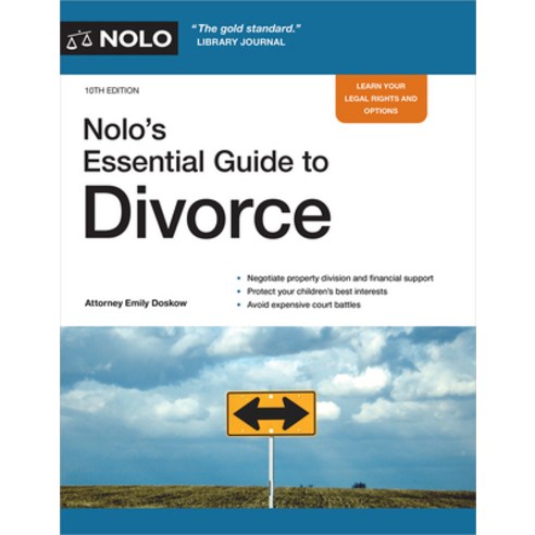 (영문도서) Nolo''s Essential Guide to Divorce Paperback, NOLO, English, 9781413331769