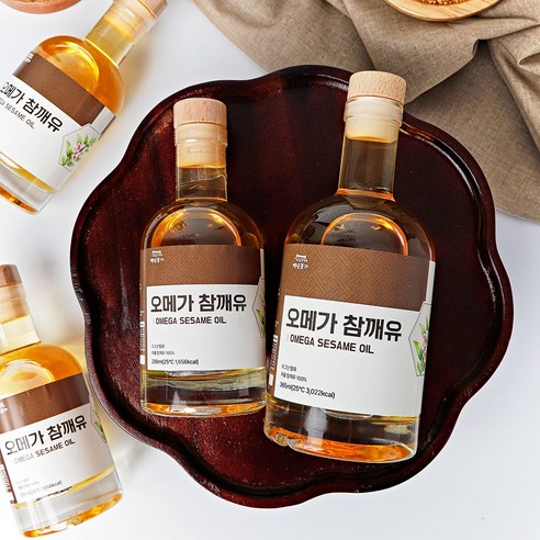 백년본가 프리미엄 오메가 저온압착 착유 참깨유