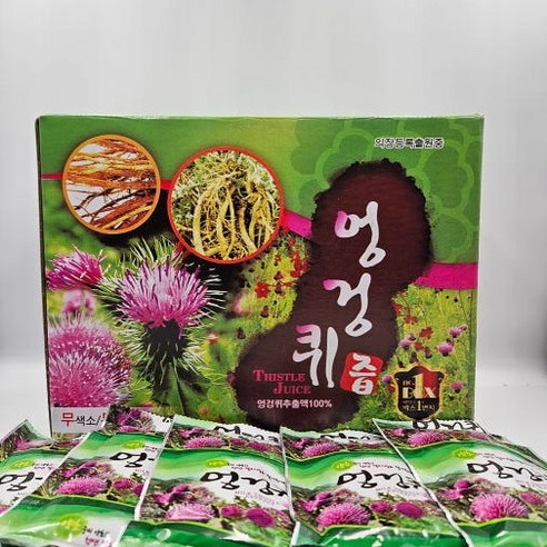 국내산 엉겅퀴 엑기스