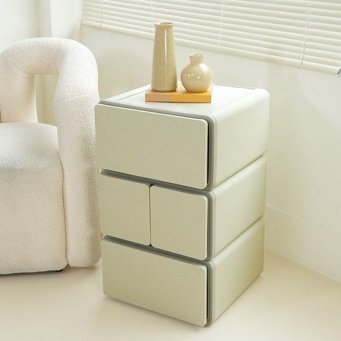 공간 활용과 스타일을 모두 갖춘 비숨 모듈 플라스틱 서랍장