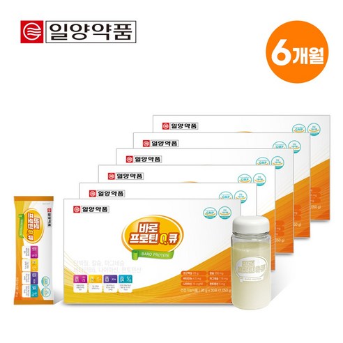 일양약품 바로프로틴Q큐 산양유+초유단백질 보충제음료 6개월분, 청소년·부모님·시니어용, 1.05kg 부모님단백질 일양약품 바로프로틴Q큐 산양유+초유단백질 보충제음료 6개월분, 청소년·부모님·시니어용, 1.05kg 부모님단백질