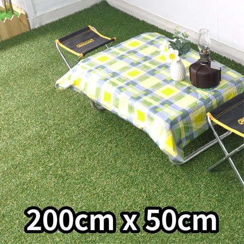 테라스 옥상용 인조잔디 20mm 200x50 마당 정원 베란다 DIY 바닥재 발코니, 1개