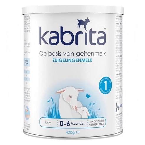 카브리타 산양 분유 1단계 네덜란드 버전, 1개, 400g