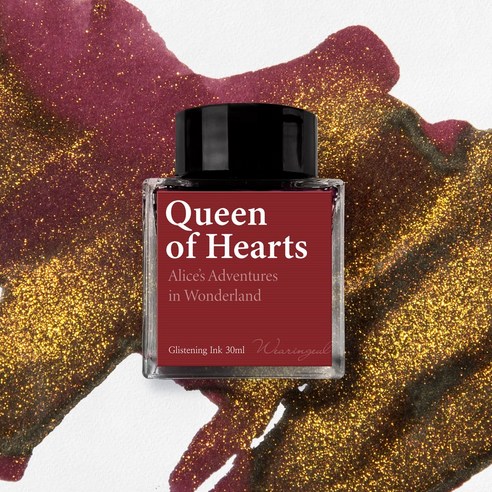 [단품] 글입다 이상한 나라의 앨리스 잉크 30ml 5종, 퀸 오브 하트 Queen of Hearts, 옵션선택:퀸 오브 하트 Queen of Hearts