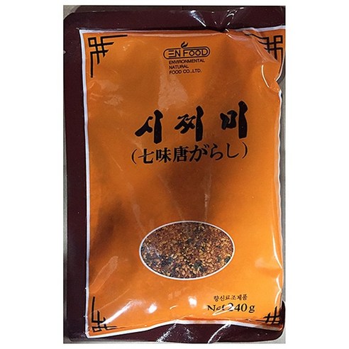 업소용 식당 음식점 식자재 요리 재료 시치미 240g, 1