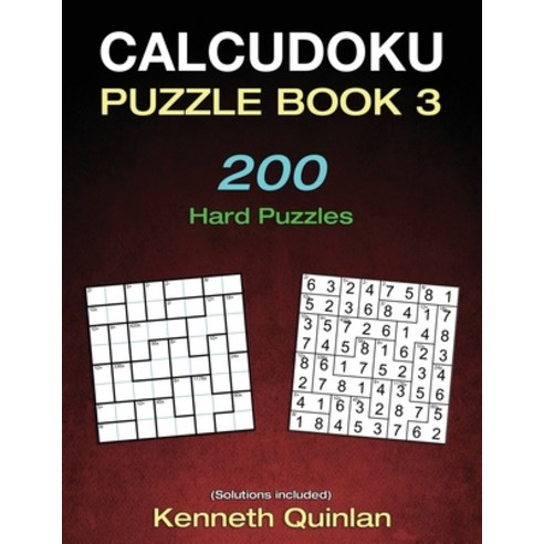 1,000 + Calcudoku sudoku 6x6: Logic puzzles hard - extreme levels  (Paperback)