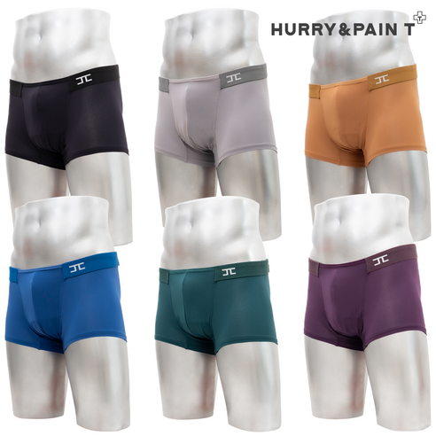 허리 건강을 생각하는 남성을 위한 궁극의 선택, 엑티브 메쉬 스포츠 드로즈 6종 세트 캘빈팬티