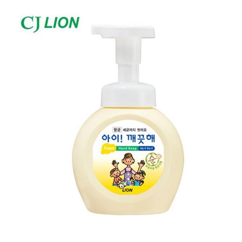 cj라이온 아이깨끗해 핸드워시 용기250ml (보송보송 파우더향), 250ml, 1개