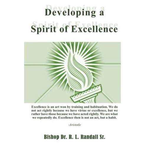 (영문도서) Developing a Spirit of Excellence Paperback, Xulon Press, English, 9781545633700