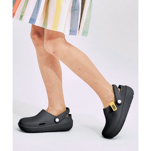 토앤토 TAW&TOE Zerovity TonTon 키즈 Black 494866 - 슬리퍼