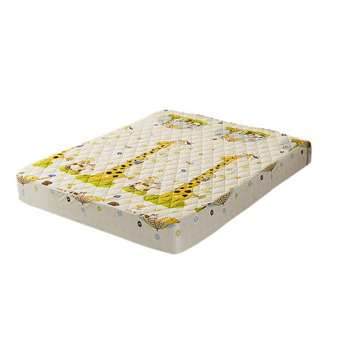 SJSHOP 방수 매트리스 커버 보호대 침대 커버 시트, 1 150x200cm-기린, {"수건소재":"폴리 에스터"}