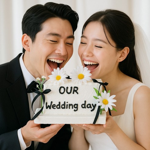 특별한 순간을 더욱 빛나게, 나만의 웨딩 & 파티 무드등 만들기 DIY 키트 웨딩케이크모형