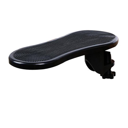 YSSHOP 컴퓨터 팔 받침대 책상 팔걸이 지원 팔걸이 Extender 사무실, 검은 stlye 1, 29x14cm, 플라스틱 실리콘