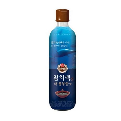 백설 참치액 진 더 풍부한맛, 900g, 2개