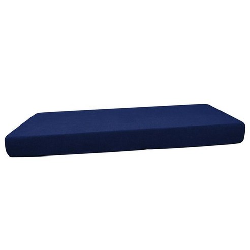 거실 소파 용 탄성 자카드 소파 시트 쿠션 슬립 커버 프로텍터, 진한 파란색-크기 L, 설명
