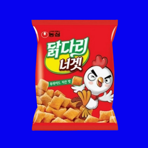 농심 닭다리너겟 후라이드치킨맛 고소한 130g, 4개