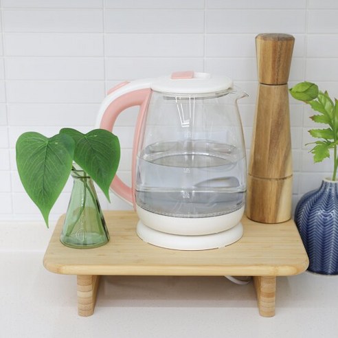 주방의 품격을 높이는 키친아트 유리 전기포트 KK-1809G