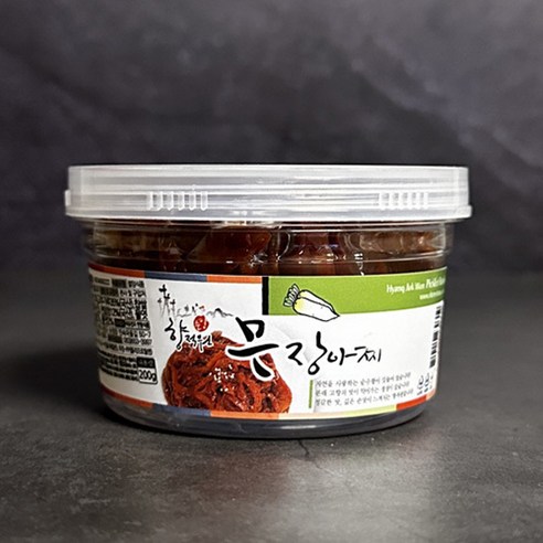 한국 전통의 맛 / 발효 식품의 명가 / 향적원 / 무 장아찌, 200g, 1개