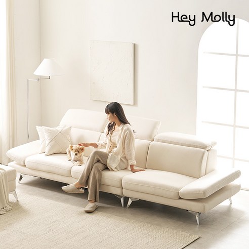 헤이몰리 올가 아쿠아텍스 4인 소파, 아이보리