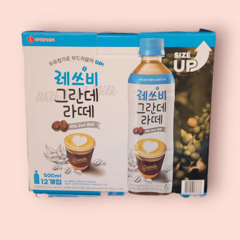 레쓰비 그란데라떼, 500ml, 14개