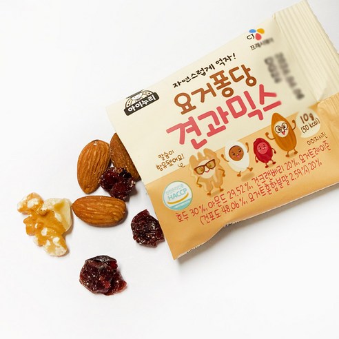 이츠웰 아이누리 요거퐁당견과믹스, 40개, 10g, 요거트 견과류요거트