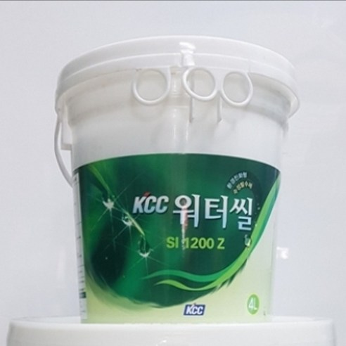 KCC 워터씰 4L 침투성 수성발수제 적벽돌 건물외벽 투명, 4000ml, 1개