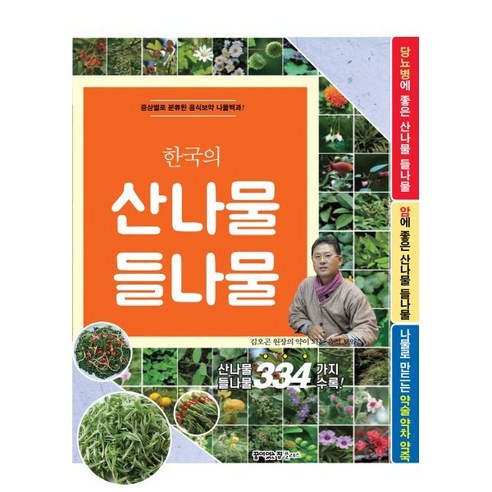 한국의 산나물 들나물 334:증상별로 분류한 음식보약 나물백과, 꿈이있는집플러스, 동의보감 약초사랑