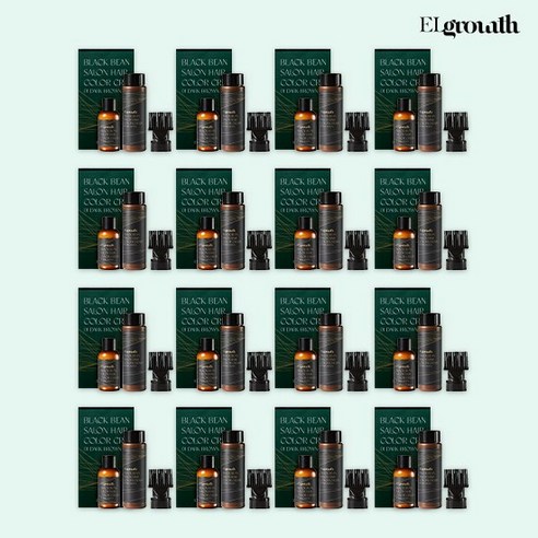 엘그로스 헤어살롱 커피염색제로 완성하는 풍성한 다크브라운 헤어 아론샵