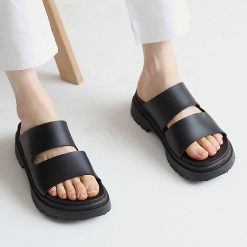 [당일발송][무료배송]남성 5cm 키높이 발편한 쿠션 남성 슬리퍼