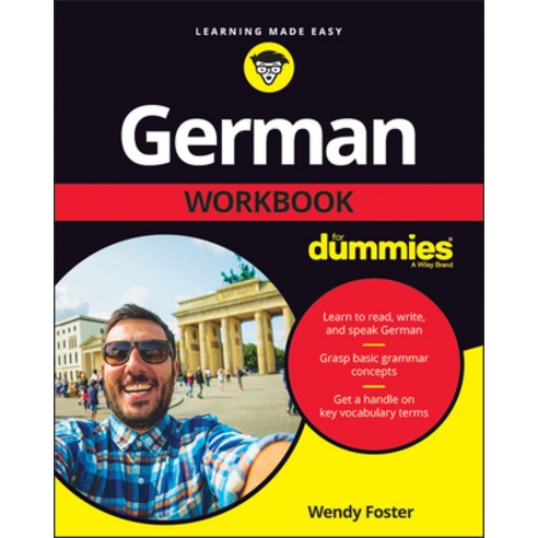 (영문도서) German Workbook for Dummies Paperback, English, 9781119986676