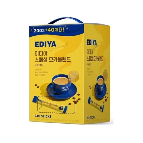 이디야 스페셜 모카블렌드 커피믹스, 11.5g, 240개입, 1개