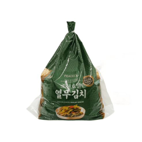 피코크 조선호텔김치 열무김치 1.5kg 호텔식 국내산, 1500g, 1개