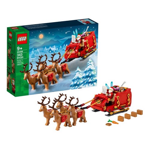 레고 산타의 썰매 [레고코리아 정품 / 무료배송] 레고 크리스마스선물 레고산타 레고썰매 40499