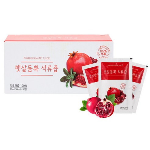 햇살듬뿍 석류즙 70mlx30포 (1박스), 70ml, 1개