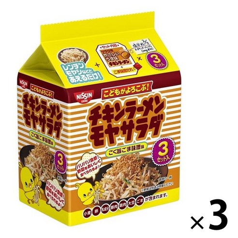 NISSIN 닛신 라면 3개입 18팩, 18개