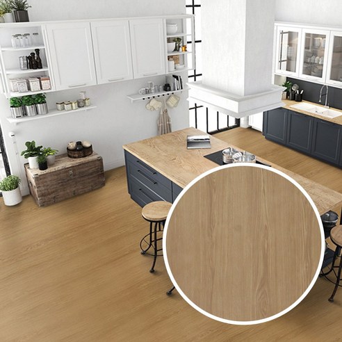 붙이는 항균 바닥 시트지 5종 바닥 장판필름 우드 대리석, 04 오크월넛 (PRSF-04)